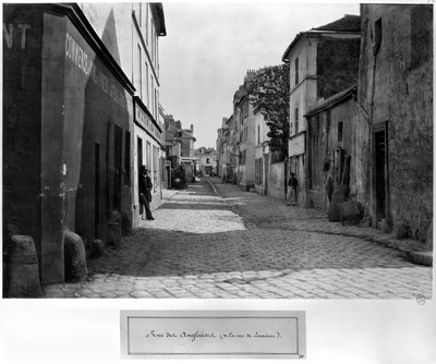 Rue des Anglaises, de la rue de Lourcine, Paris, 1858-78 - Charles Marville